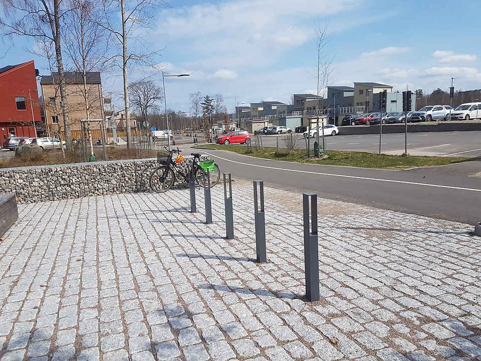Figuren visar cykelställ Nola Blenda
